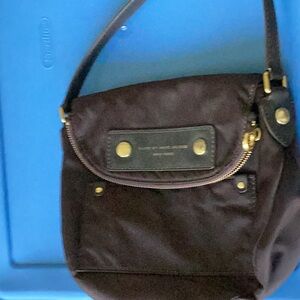 Marc By Marc Jacobs Brownand Gold Crossbody Bag